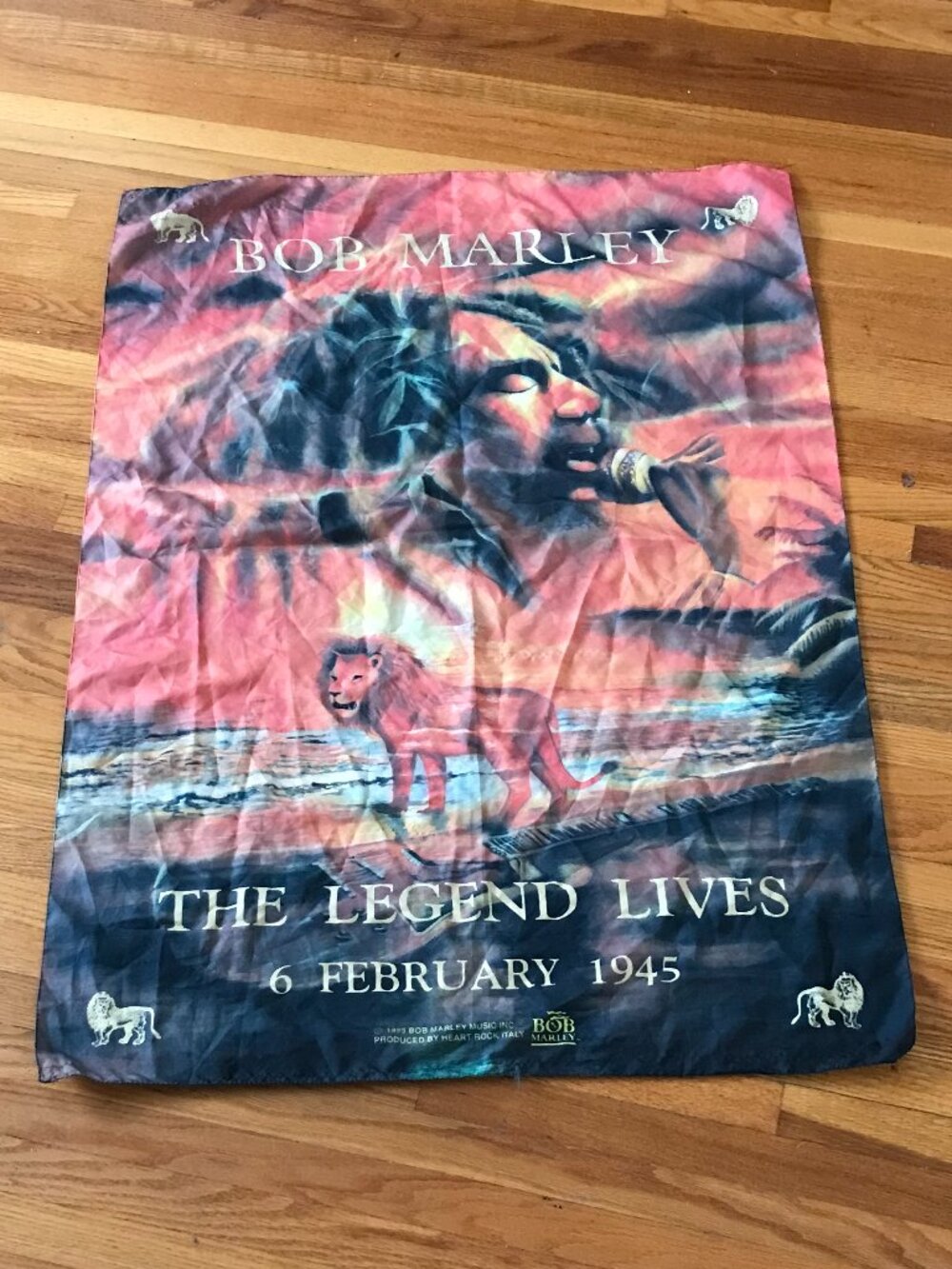 Bob Marley Scarf NEW